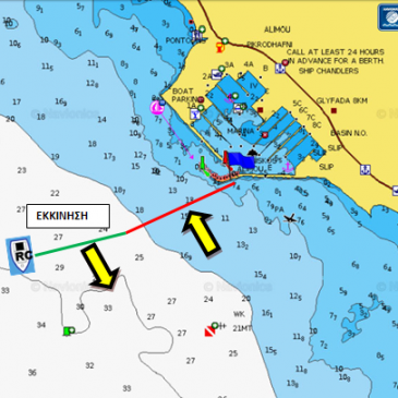 Κύπελλο Αμφιθέας 2016 – Οδηγίες Πλου